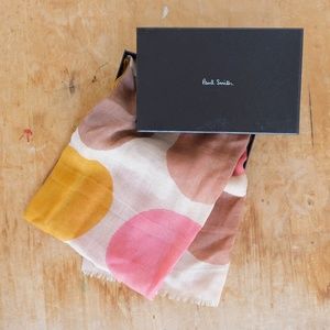 Paul Smith Circle Print Scarf